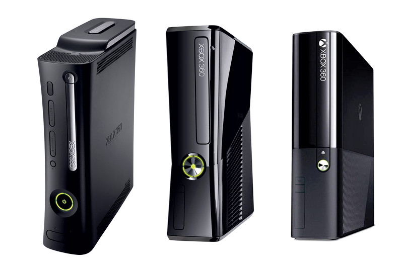 Разновидности Xbox 360
