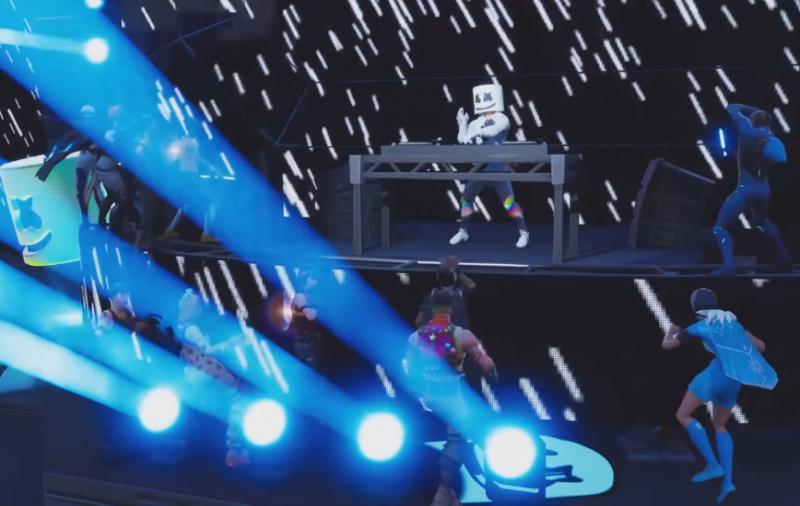 На концерте Marshmello в Fortnite одновременно присутствовали 10 млн. игроков