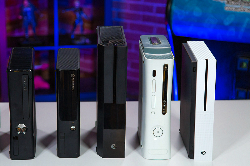Xbox 360: Fat, Slim, E, а также Xbox One и One S