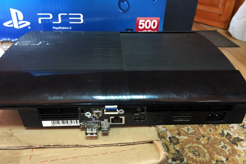 PlayStation 3 с установленным ODE от Team Cobra