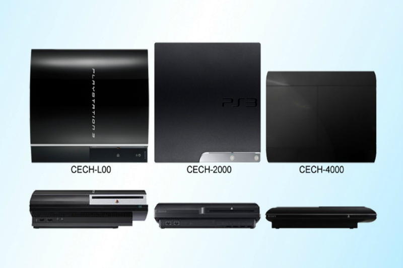 Все версии PlayStation 3